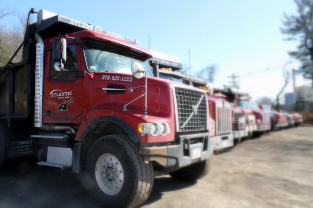 Front Of Truck — Peabody, MA — Atlantic Paving Corp.