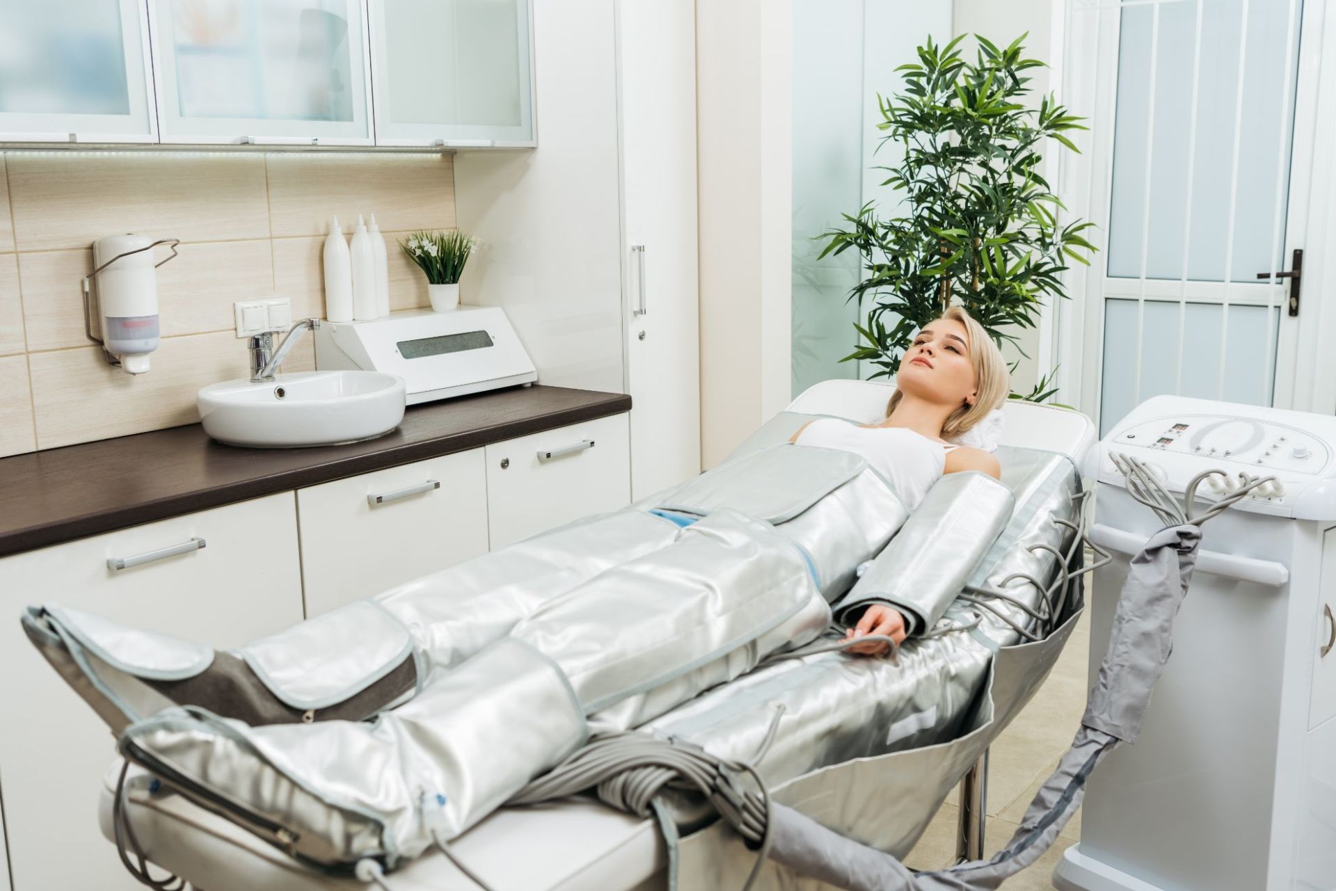 seduta di pressoterapia