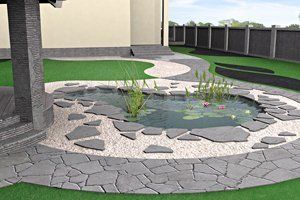 Hard landscaping