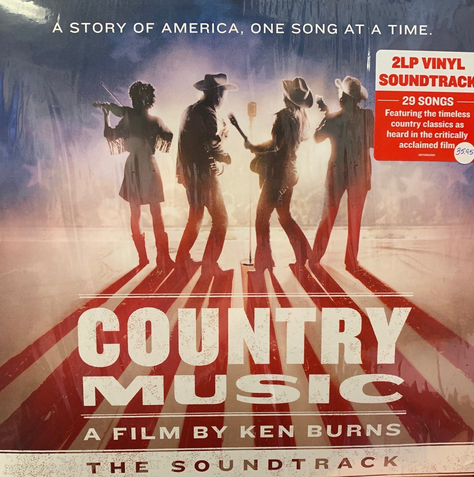 Double vinyl LP pressing. Original soundtrack to the Ken Burns documentary series.
