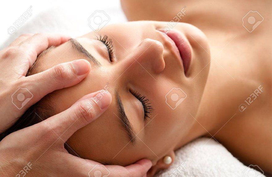 massaging head