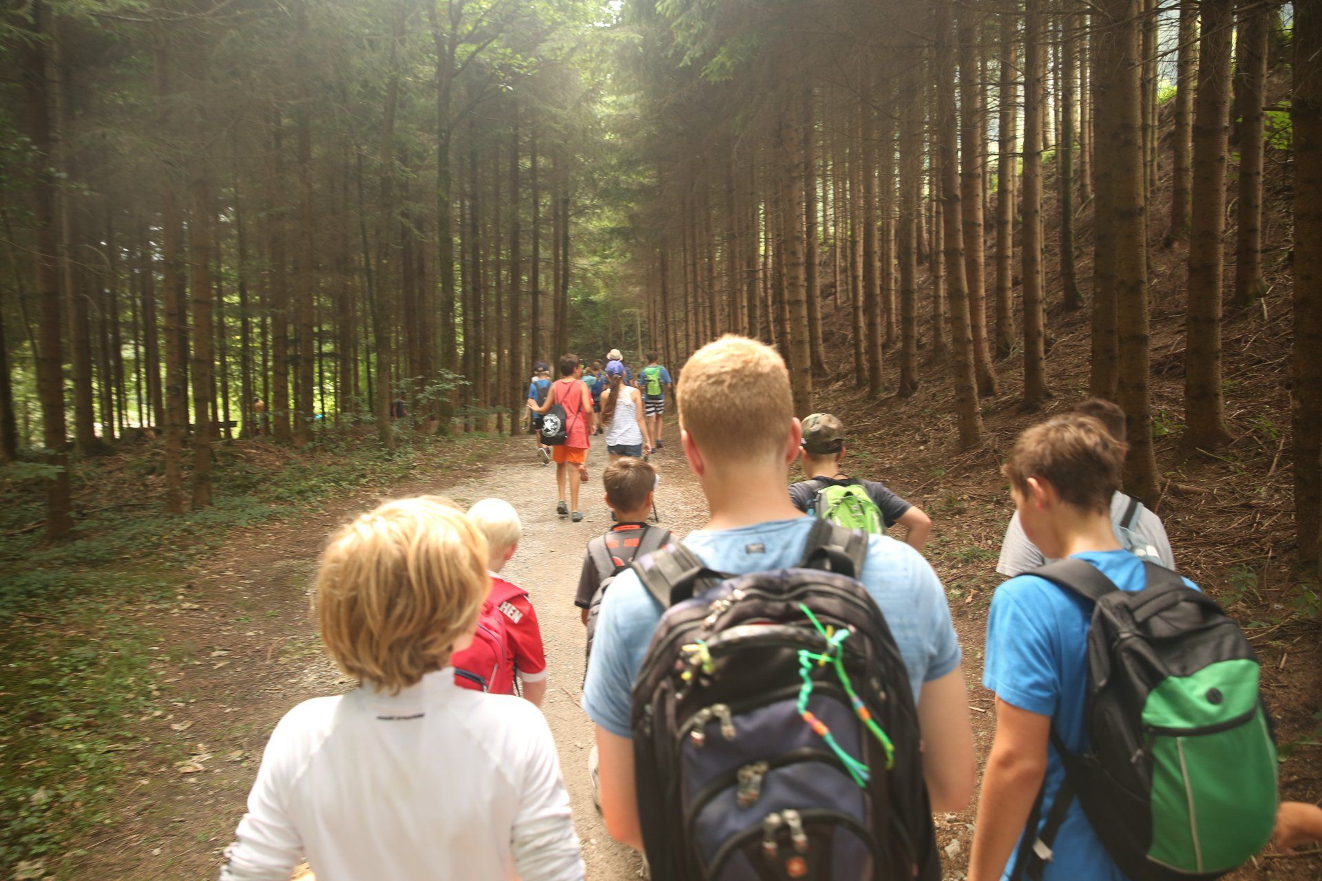 Englisch camp    Wanderung