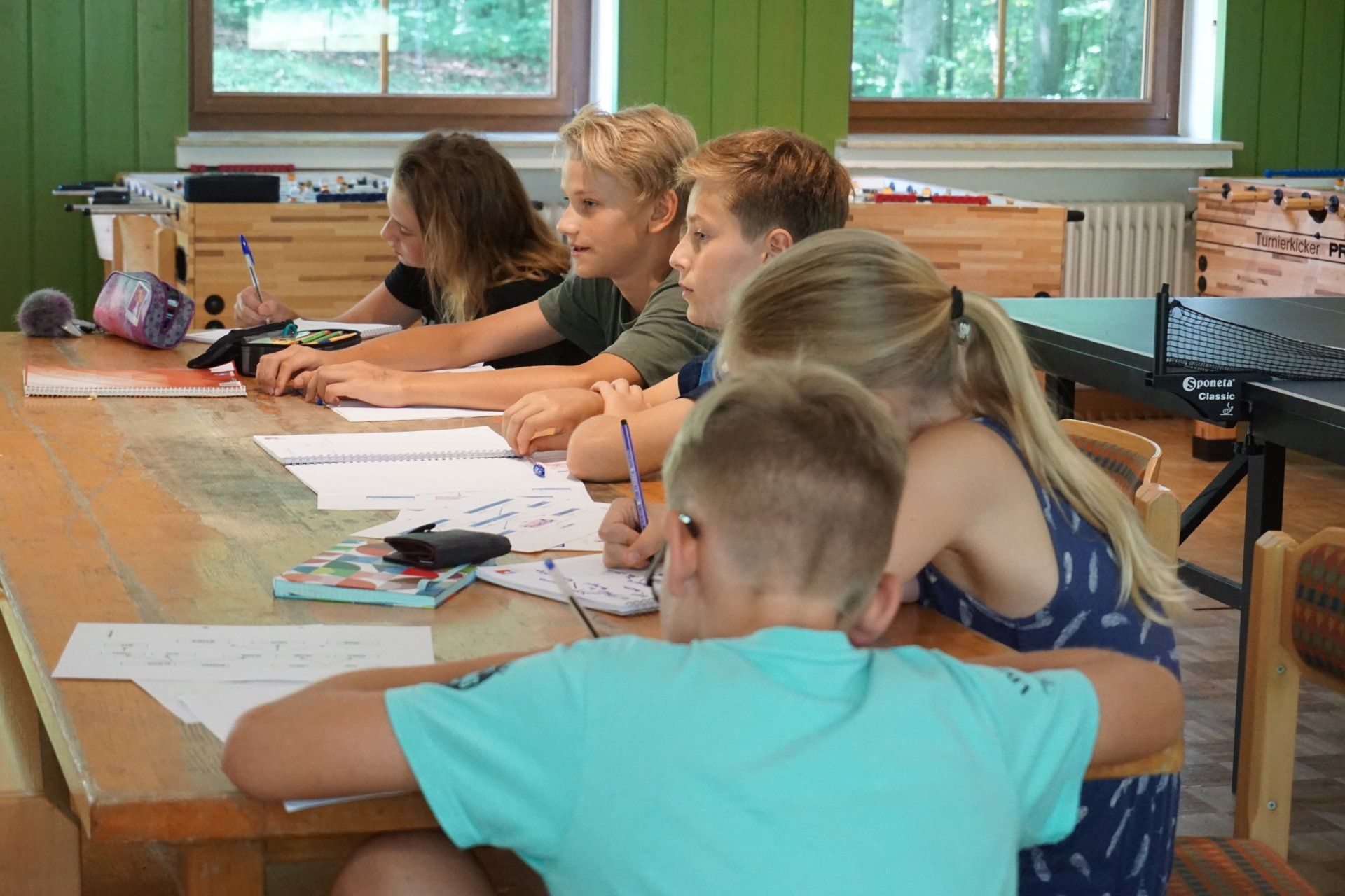 Englisch camp   Lektion