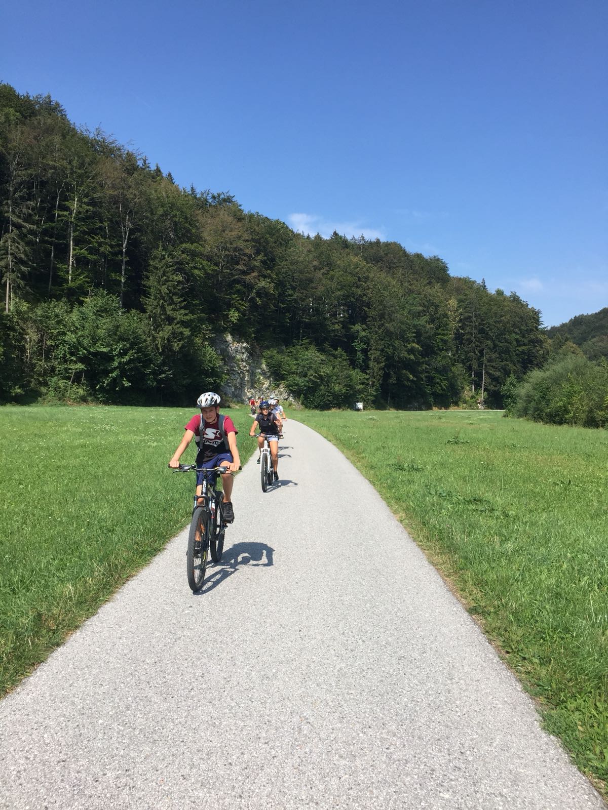 Englisch camp Fahrrad