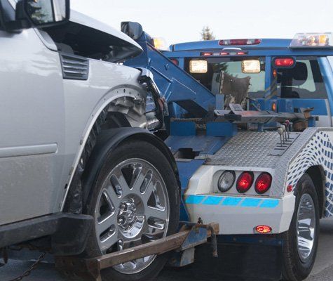 Car Being Towed — Hyattsville, MD — New Design Autobody