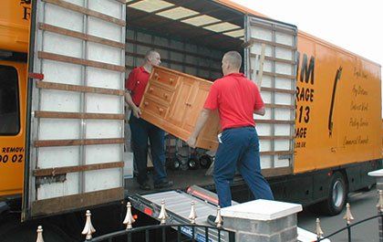 House removal in North Wales
