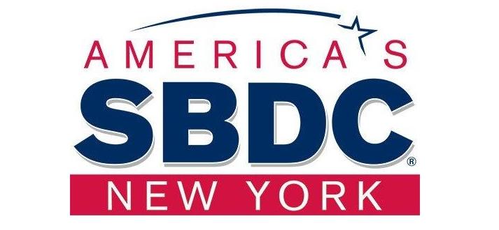 The logo for america 's sbdc new york