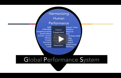 Diagram: Blue globe with