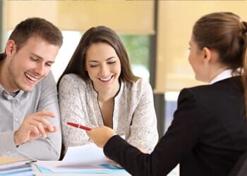 Agent And Her Clients — Philadelphia, PA — Summit Insurance Agent And Her Clients — Philadelphia, PA — Summit Insurance