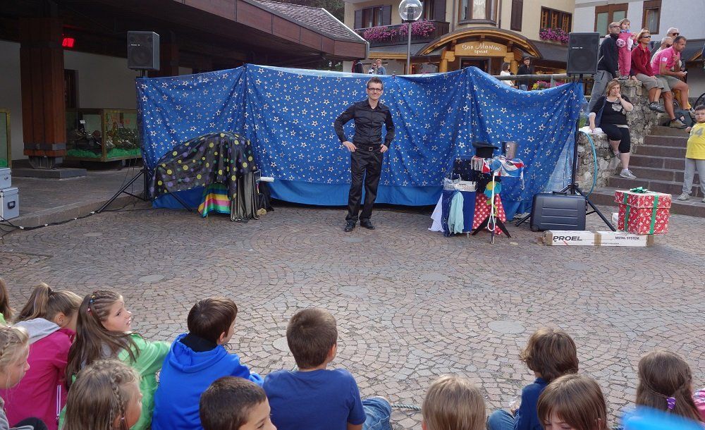 Spettacolo in piazza per rassegna estiva