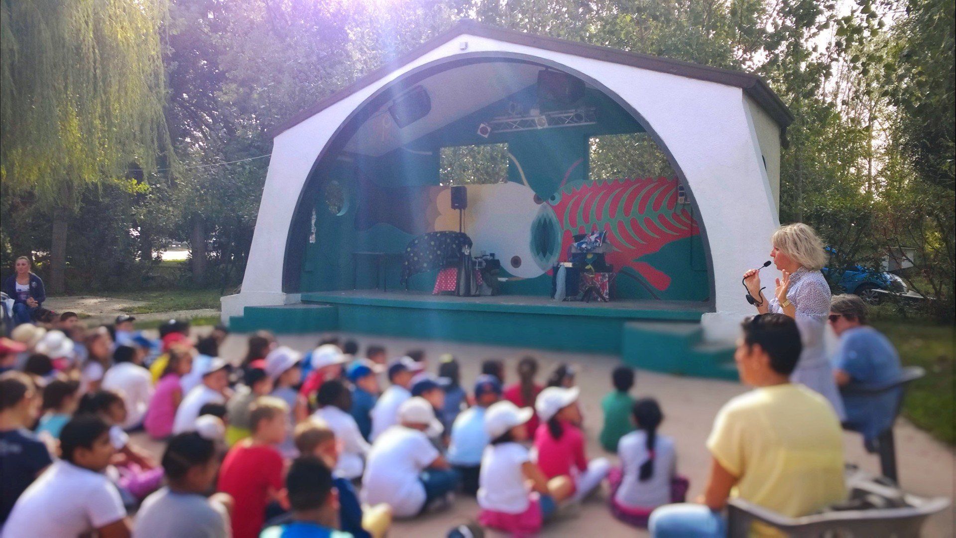 Teatro magico per la gioia dei bambini