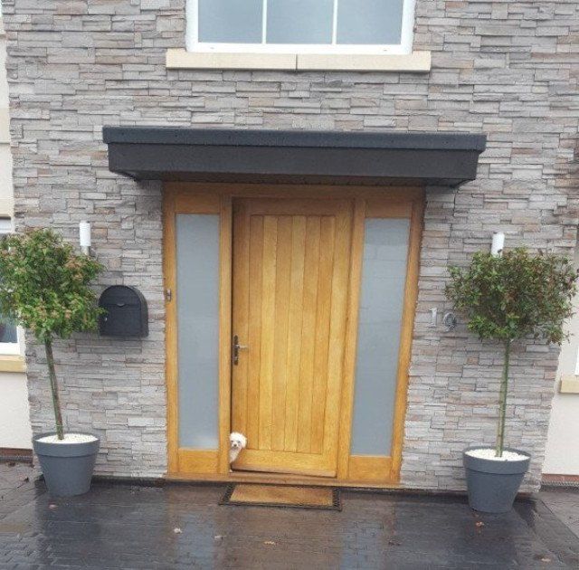 wooden door