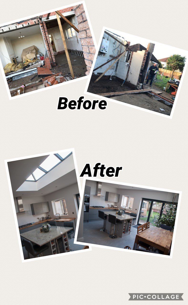 Double glazed window installation