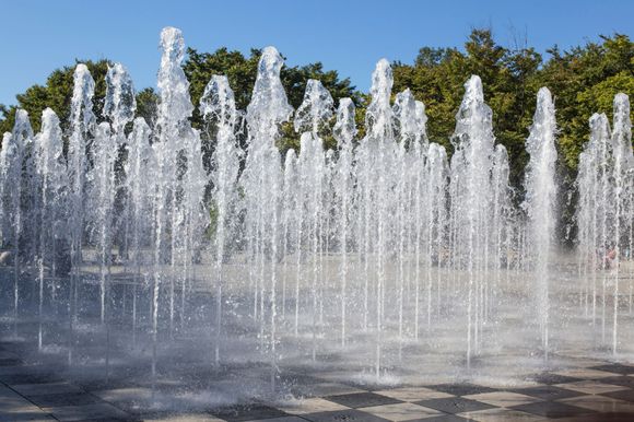 giochi d'acqua per piazze
