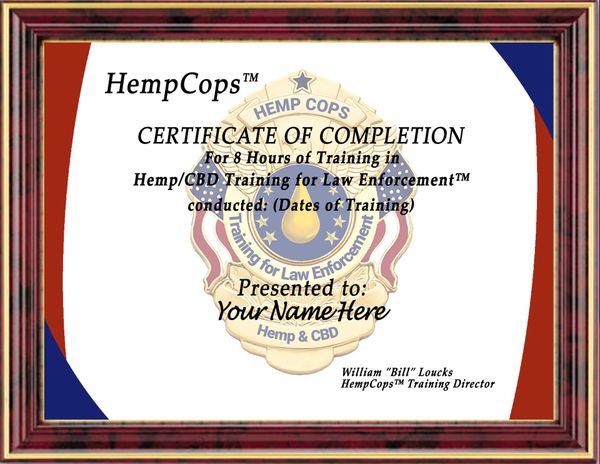 HempCops™ Hemp Cops™ - Hemp/CBD Training for Law Enforcement HempCops™ Hemp Cops™ - Hemp/CBD Training for Law Enforcement