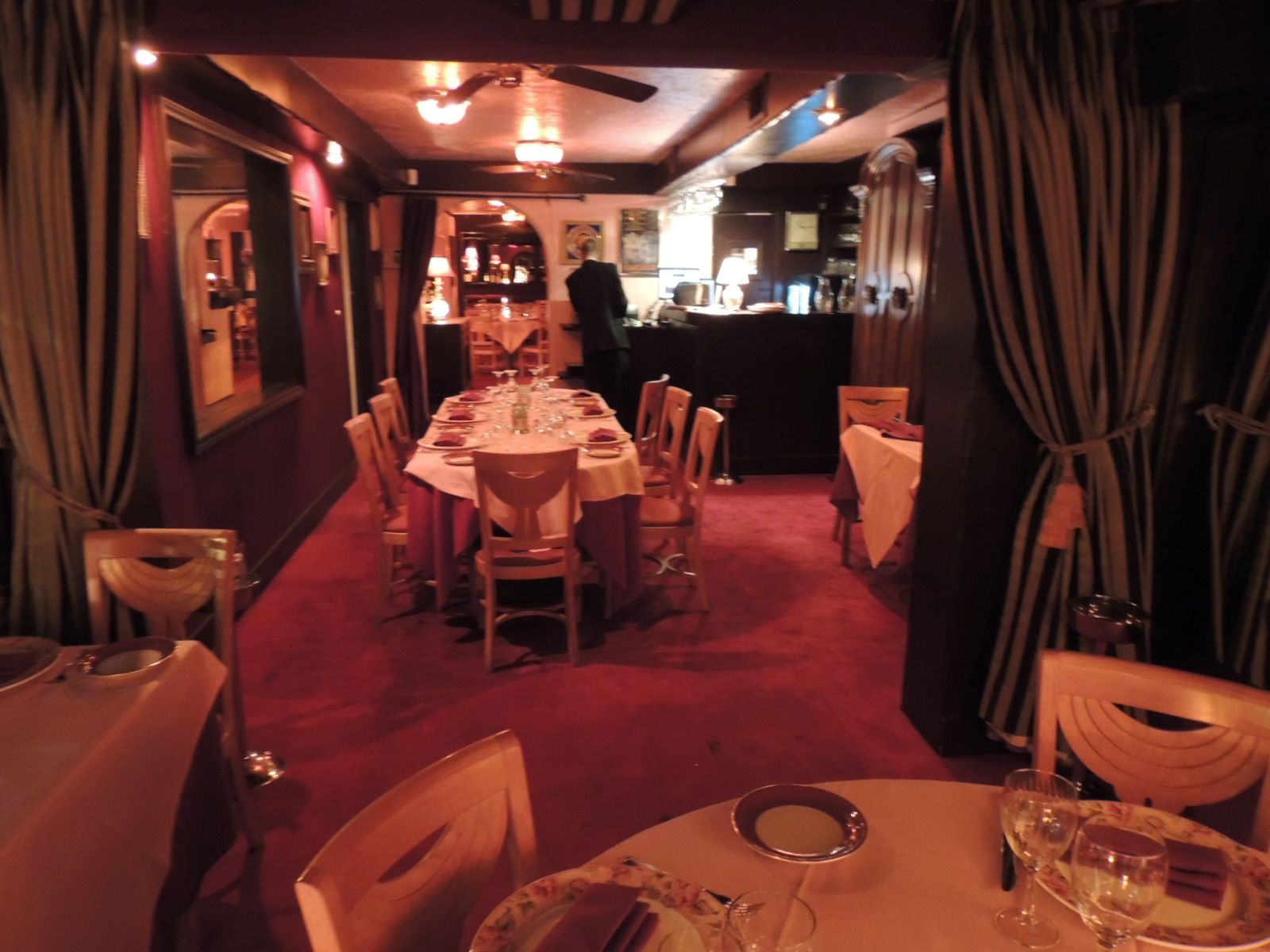 View from table 32