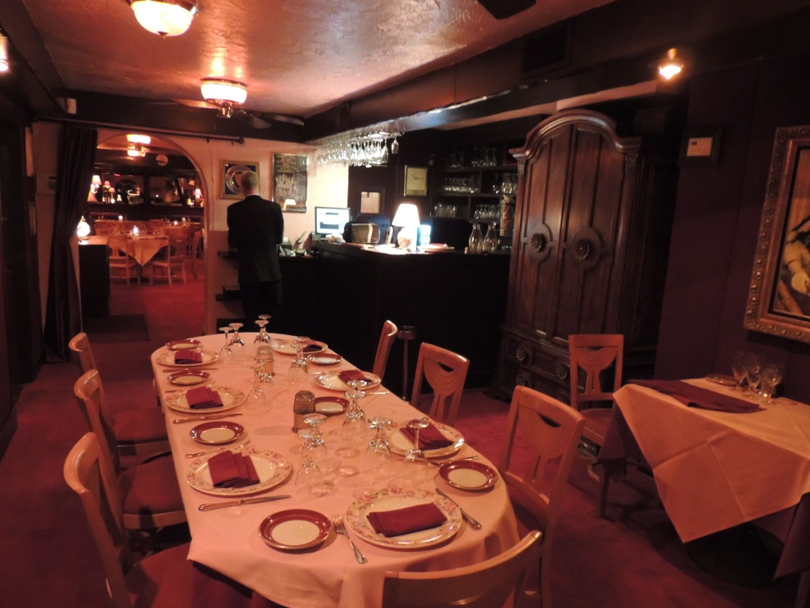 table 36 and 31 with service bar