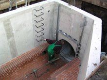 Polygonalschachtbauwerk
