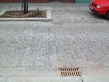 Verkehrsberuhigung und -begrünung