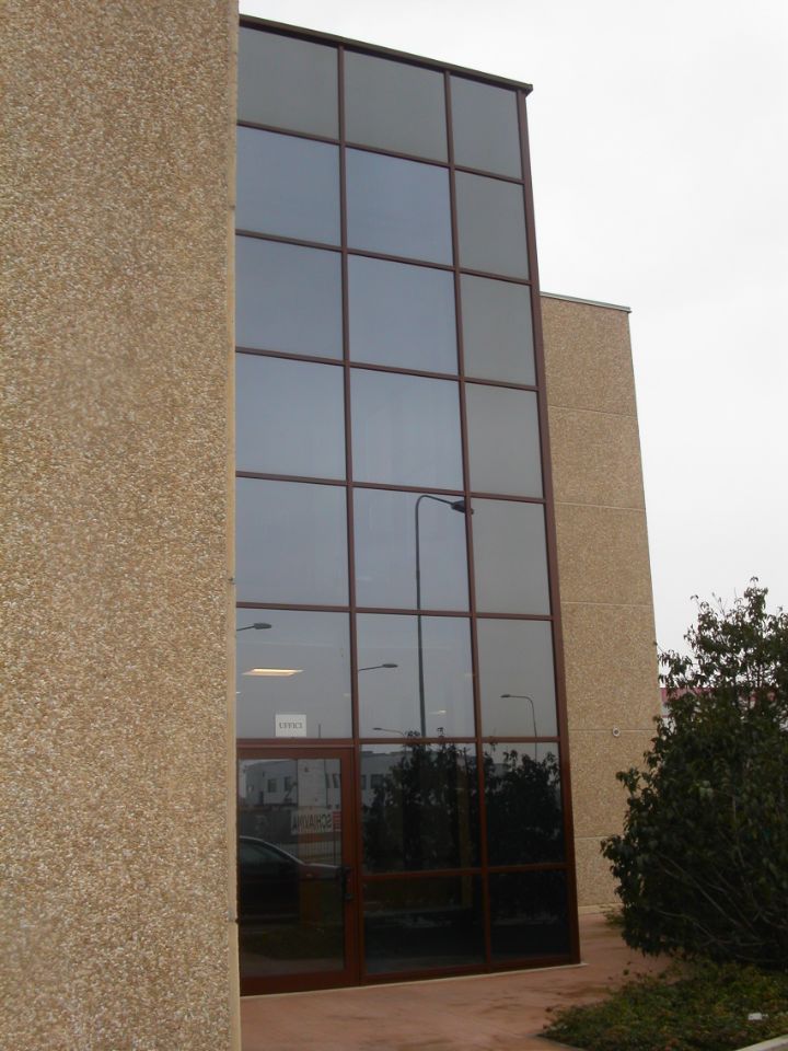 palazzo a vetri