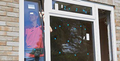 Glass Installation — Main Installating A Glass Window in Candler, NC Glass Installation — Main Installating A Glass Window in Candler, NC