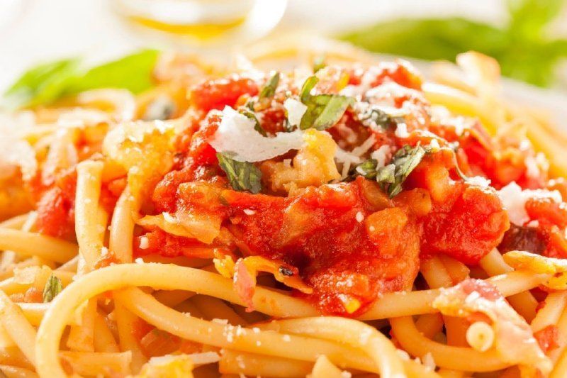 Spaghetti al ragù di verdure
