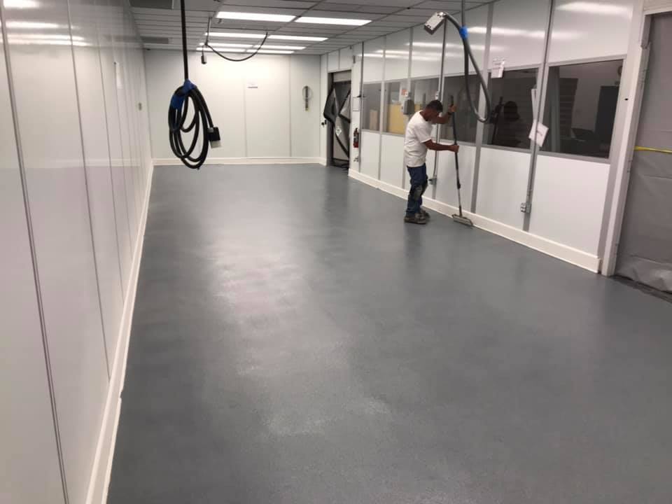 Concrete Floor Prep on Commercial Floors