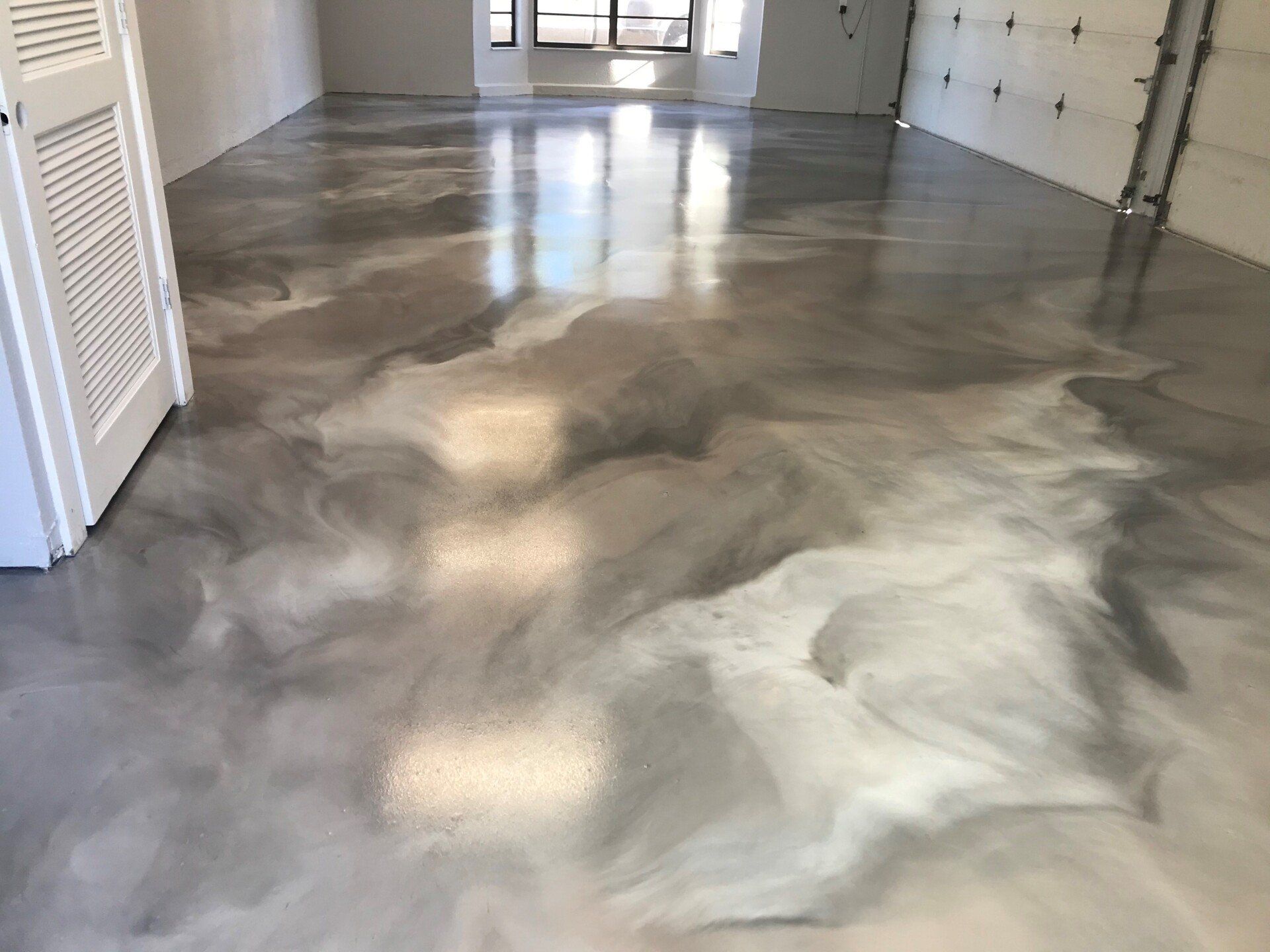 Epoxy Flooring in Garage