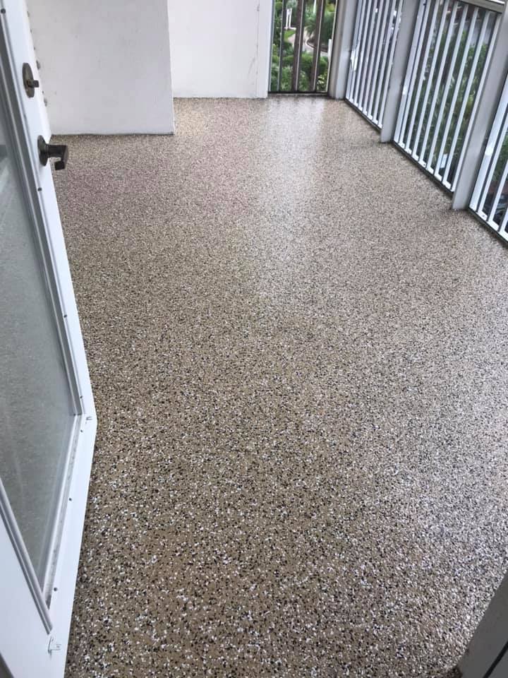 Epoxy Flooring on Balcony
