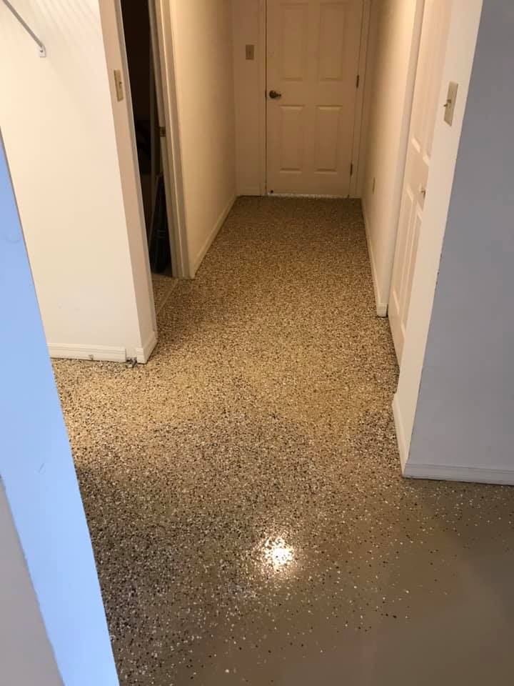 Residential Epoxy Coating on Floors
