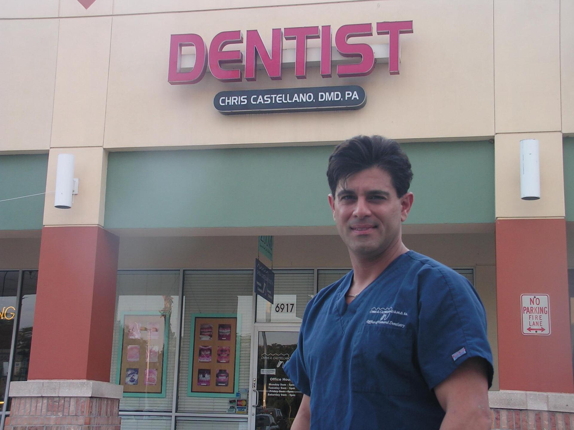 Chris Castellano DMD , top implant dentist , Riverview, Fl. 33578
