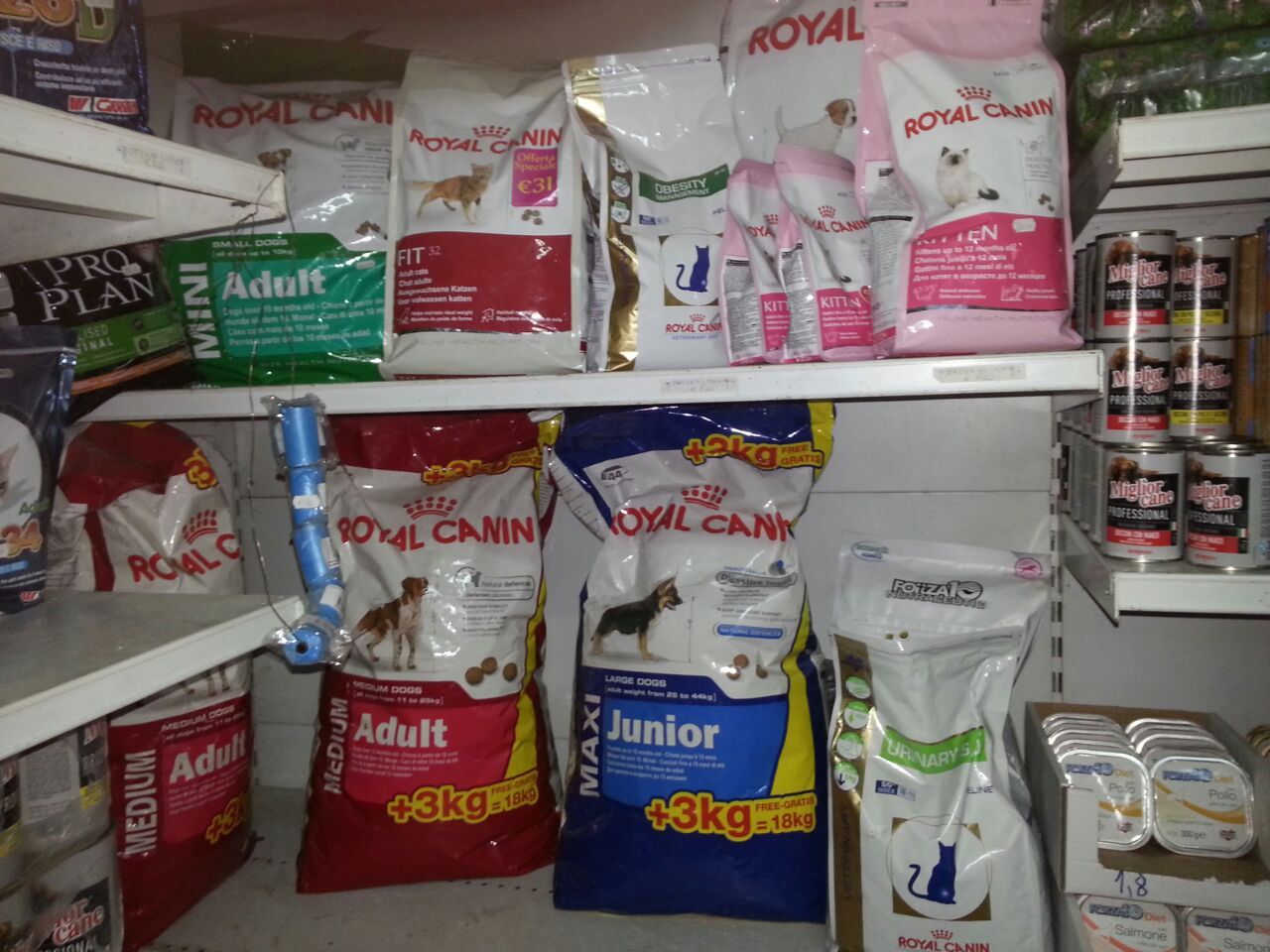 cibo per animali