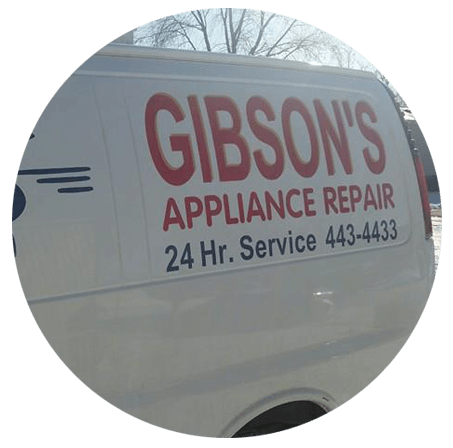 Appliance Repair — Gibson's Appliance Repair Truck in Danville County, IL Appliance Repair — Gibson's Appliance Repair Truck in Danville County, IL