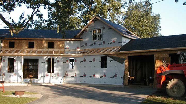 custom built house