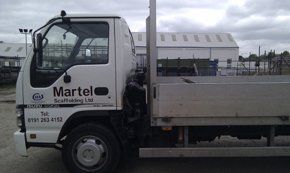 For scaffolding in Wallsend call 0191 263 4152 Martel Scaffolding Ltd