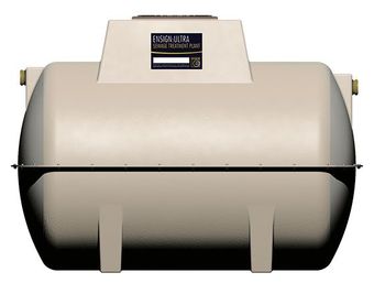 white colour sewage tank in the open field