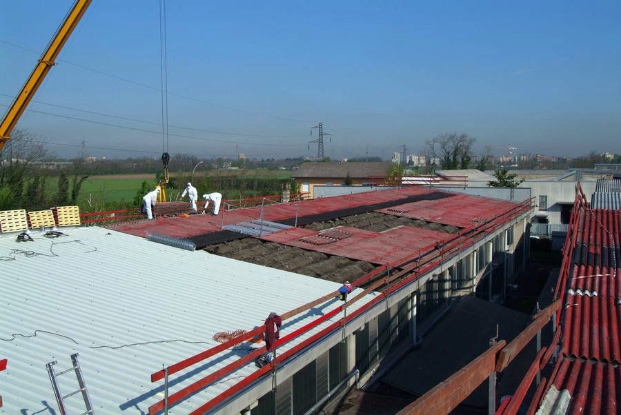 construction of industrial roofs