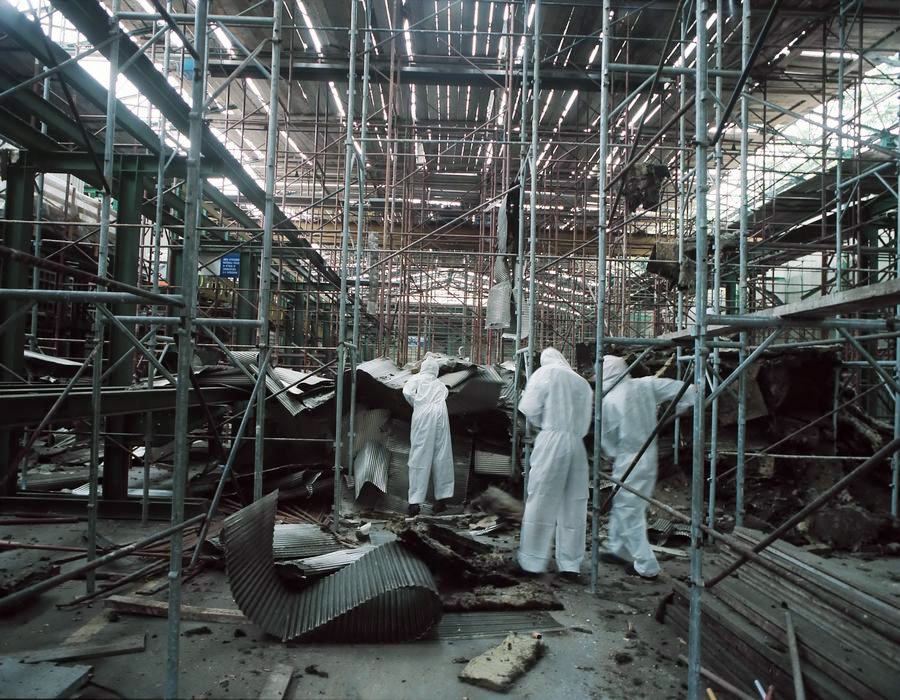 interior scaffolding