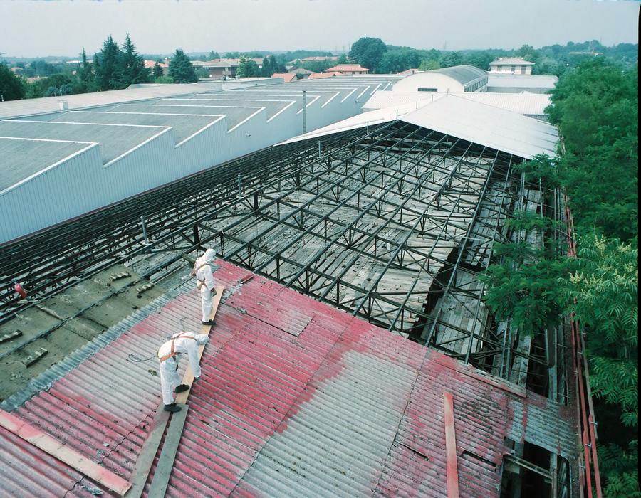 roofing on a metal roof