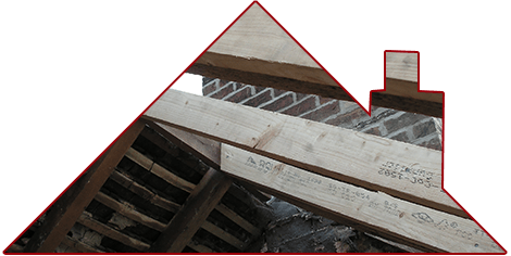 repair damaged roofs