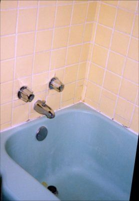 Before Refinished Ceramic Wall Tile — N. Charleston, SC — Surface Specialists