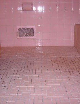 Before Refinished Wall & Floor Tile — N. Charleston, SC — Surface Specialists