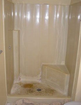 Before Shower Reglazing — N. Charleston, SC — Surface Specialists