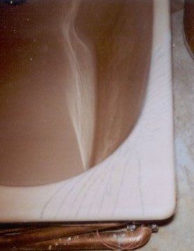 Before Spa Crack Repair — N. Charleston, SC — Surface Specialists