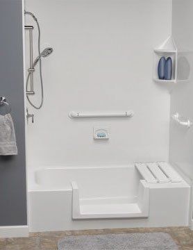 Tub Insert, Seat & Grab Bars — N. Charleston, SC — Surface Specialists