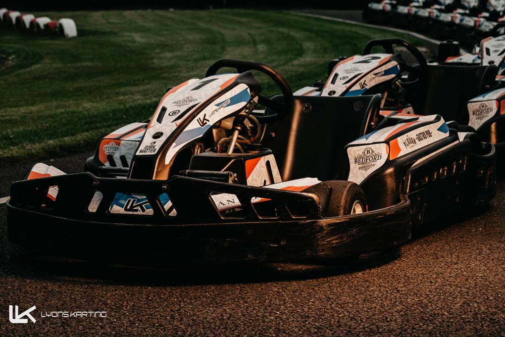 Lyons Kart in a sunset glow