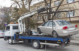 Car in Tow Truck Car in Tow Truck