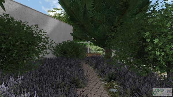 Vialetto giardino