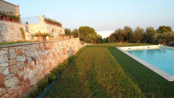 Muro e piscina