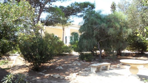 Giardino villa antica
